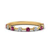 Load image into Gallery viewer, Thin Spaced Out Stack Wedding Band