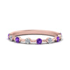 Load image into Gallery viewer, Thin Spaced Out Stack Wedding Band