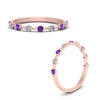 Load image into Gallery viewer, Thin Spaced Out Stack Wedding Band