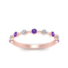 Load image into Gallery viewer, Thin Spaced Out Stack Wedding Band