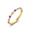 Load image into Gallery viewer, Thin Spaced Out Stack Wedding Band