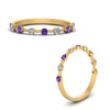 Load image into Gallery viewer, Thin Spaced Out Stack Wedding Band