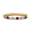 Load image into Gallery viewer, Thin Spaced Out Stack Wedding Band