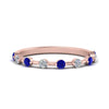 Load image into Gallery viewer, Thin Spaced Out Stack Wedding Band