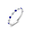 Load image into Gallery viewer, Thin Spaced Out Stack Wedding Band