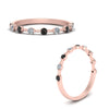 Load image into Gallery viewer, Thin Spaced Out Stack Wedding Band