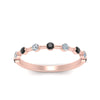 Load image into Gallery viewer, Thin Spaced Out Stack Wedding Band