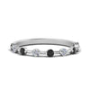 Load image into Gallery viewer, Thin Spaced Out Stack Wedding Band