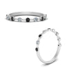 Load image into Gallery viewer, Thin Spaced Out Stack Wedding Band