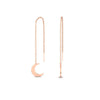 Load image into Gallery viewer, threadmoondangleearring-in-rose-gold-FDEAR8855ANGLE1-NL-RG