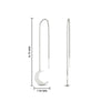 Load image into Gallery viewer, threadmoondangleearring-in-white-gold-FDEAR8855ANGLE1-NL-WG-HW