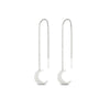 Load image into Gallery viewer, threadmoondangleearring-in-white-gold-FDEAR8855ANGLE2-NL-WG