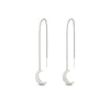 Load image into Gallery viewer, threadmoondangleearring-in-white-gold-FDEAR8855ANGLE3-NL-WG