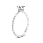Load image into Gallery viewer, three-fourth-under-halo-asscher-cut-diamond-engagement-ring-in-FD9168ASRANGLE3-NL-WG
