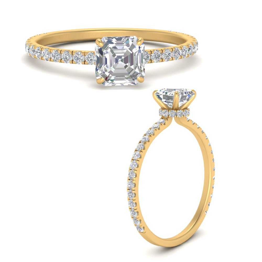 three-fourth-under-halo-asscher-cut-diamond-engagement-ring-in-FD9168ASRANGLE3-NL-YG