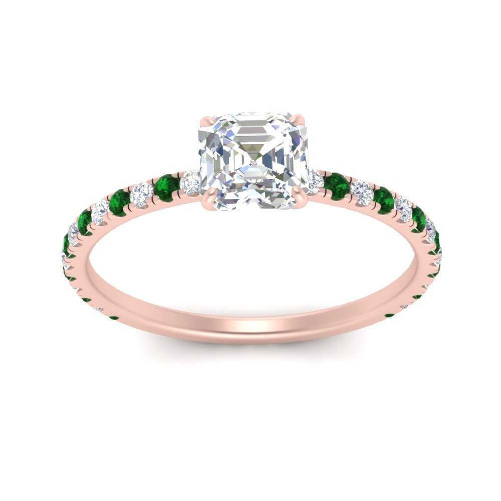 three-fourth-under-halo-asscher-cut-diamond-engagement-ring-with-emerald-in-FD9168ASRGEMGRANGLE3-NL-RG