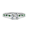 Thumbnail 50 - three-fourth-under-halo-asscher-cut-diamond-engagement-ring-with-emerald-in-FD9168ASRGEMGRANGLE3-NL-WG