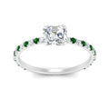 Thumbnail 51 - three-fourth-under-halo-asscher-cut-diamond-engagement-ring-with-emerald-in-FD9168ASRGEMGRANGLE3-NL-WG