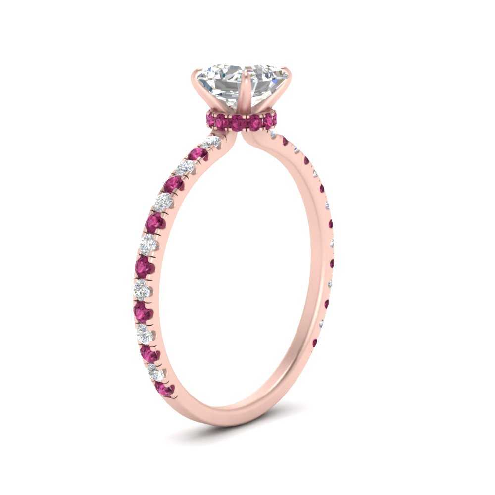 three-fourth-under-halo-asscher-cut-diamond-engagement-ring-with-pink-sapphire-in-FD9168ASRGSADRPIANGLE3-NL-RG