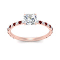 Thumbnail 75 - three-fourth-under-halo-asscher-cut-diamond-engagement-ring-with-ruby-in-FD9168ASRGRUDRANGLE3-NL-RG