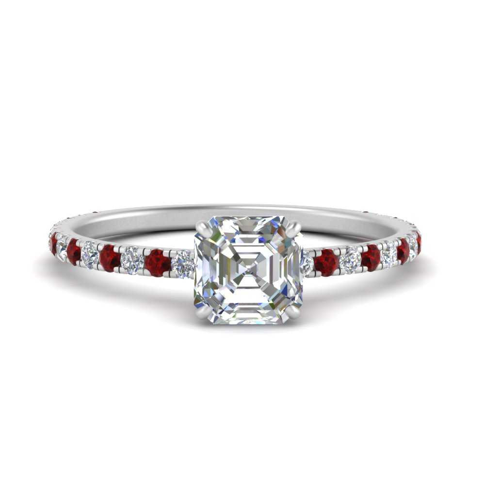 three-fourth-under-halo-asscher-cut-diamond-engagement-ring-with-ruby-in-FD9168ASRGRUDRANGLE3-NL-WG
