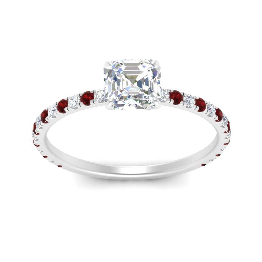 three-fourth-under-halo-asscher-cut-diamond-engagement-ring-with-ruby-in-FD9168ASRGRUDRANGLE3-NL-WG