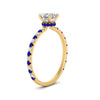 Load image into Gallery viewer, three-fourth-under-halo-asscher-cut-diamond-engagement-ring-with-sapphire-in-FD9168ASRGSABLANGLE3-NL-YG