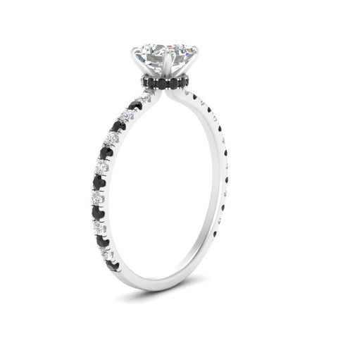 three-fourth-under-halo-asscher-cut-engagement-ring-with-black-diamond-in-FD9168ASRGBLACKANGLE3-NL-WG