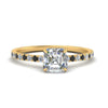 Load image into Gallery viewer, three-fourth-under-halo-asscher-cut-engagement-ring-with-black-diamond-in-FD9168ASRGBLACKANGLE3-NL-YG