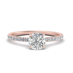 Load image into Gallery viewer, three-fourth-under-halo-cushion-cut-diamond-engagement-ring-in-FD9168CURANGLE3-NL-RG
