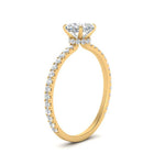 Load image into Gallery viewer, three-fourth-under-halo-cushion-cut-diamond-engagement-ring-in-FD9168CURANGLE3-NL-YG
