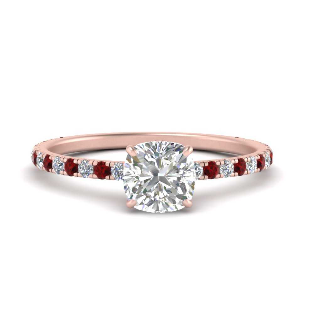 three-fourth-under-halo-cushion-cut-diamond-engagement-ring-with-ruby-in-FD9168CURGRUDRANGLE3-NL-RG