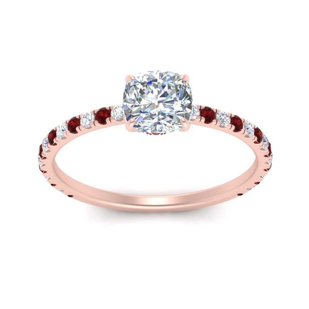 three-fourth-under-halo-cushion-cut-diamond-engagement-ring-with-ruby-in-FD9168CURGRUDRANGLE3-NL-RG