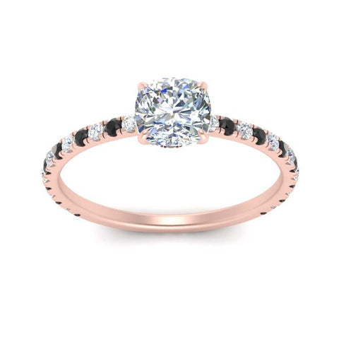 three-fourth-under-halo-cushion-cut-engagement-ring-with-black-diamond-in-FD9168CURGBLACKANGLE3-NL-RG