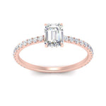 Load image into Gallery viewer, three-fourth-under-halo-emerald-cut-diamond-engagement-ring-in-FD9168EMRANGLE3-NL-RG
