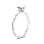 Load image into Gallery viewer, three-fourth-under-halo-emerald-cut-diamond-engagement-ring-in-FD9168EMRANGLE3-NL-WG