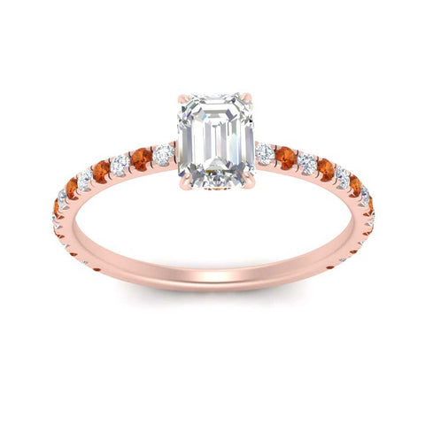 three-fourth-under-halo-emerald-cut-diamond-engagement-ring-with-orange-sapphire-in-FD9168EMRGSAORANGLE3-NL-RG