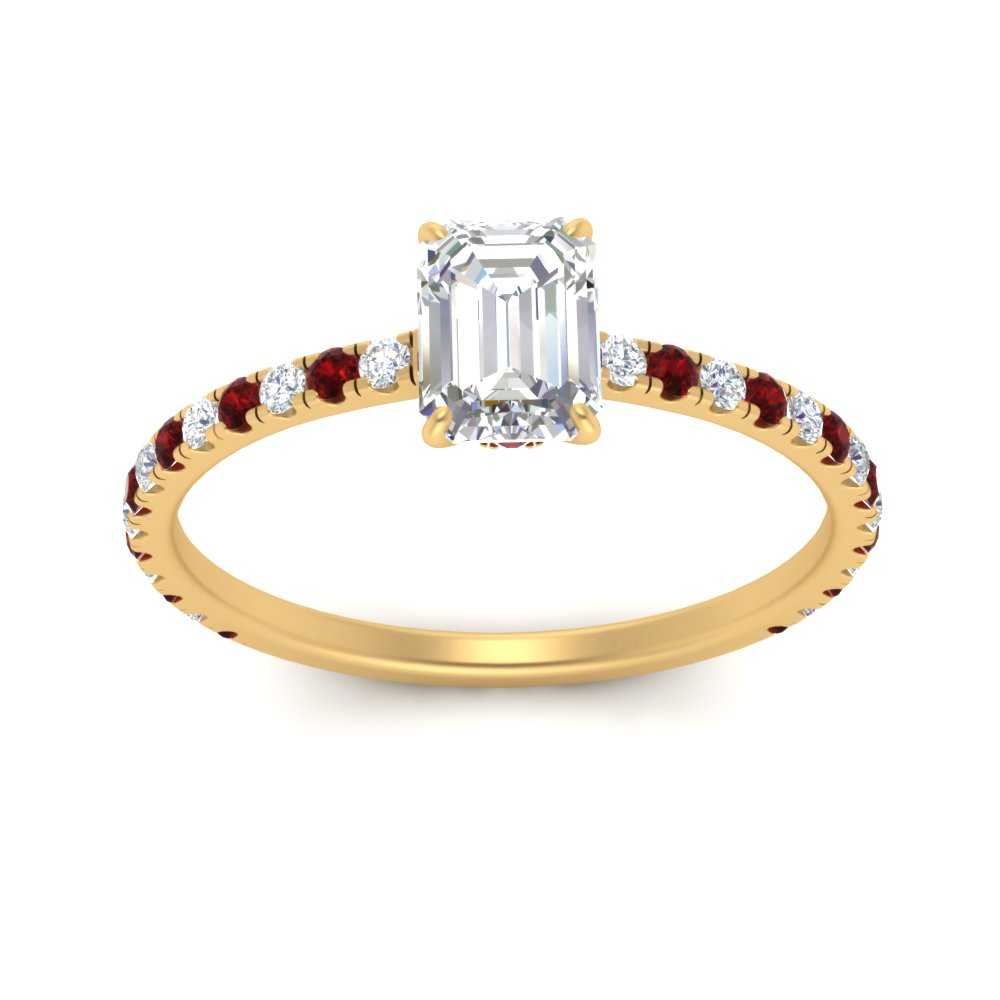 three-fourth-under-halo-emerald-cut-diamond-engagement-ring-with-ruby-in-FD9168EMRGRUDRANGLE3-NL-YG