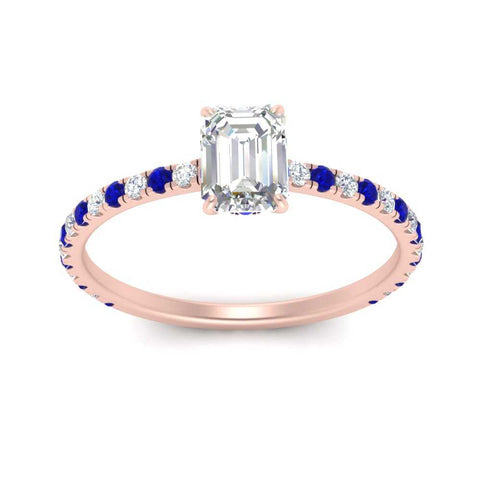 three-fourth-under-halo-emerald-cut-diamond-engagement-ring-with-sapphire-in-FD9168EMRGSABLANGLE3-NL-RG