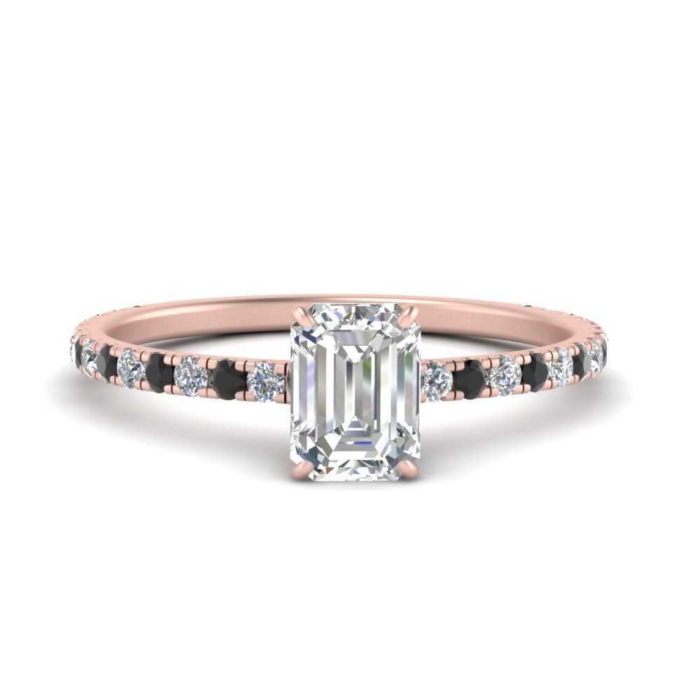 three-fourth-under-halo-emerald-cut-engagement-ring-with-black-diamond-in-FD9168EMRGBLACKANGLE3-NL-RG