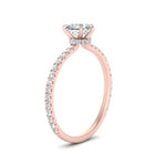 Load image into Gallery viewer, three-fourth-under-halo-heart-shaped-diamond-engagement-ring-in-FD9168HTRANGLE3-NL-RG
