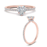 Load image into Gallery viewer, three-fourth-under-halo-heart-shaped-diamond-engagement-ring-in-FD9168HTRANGLE3-NL-RG
