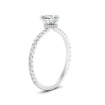 Load image into Gallery viewer, three-fourth-under-halo-heart-shaped-diamond-engagement-ring-in-FD9168HTRANGLE3-NL-WG
