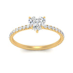 Load image into Gallery viewer, three-fourth-under-halo-heart-shaped-diamond-engagement-ring-in-FD9168HTRANGLE3-NL-YG
