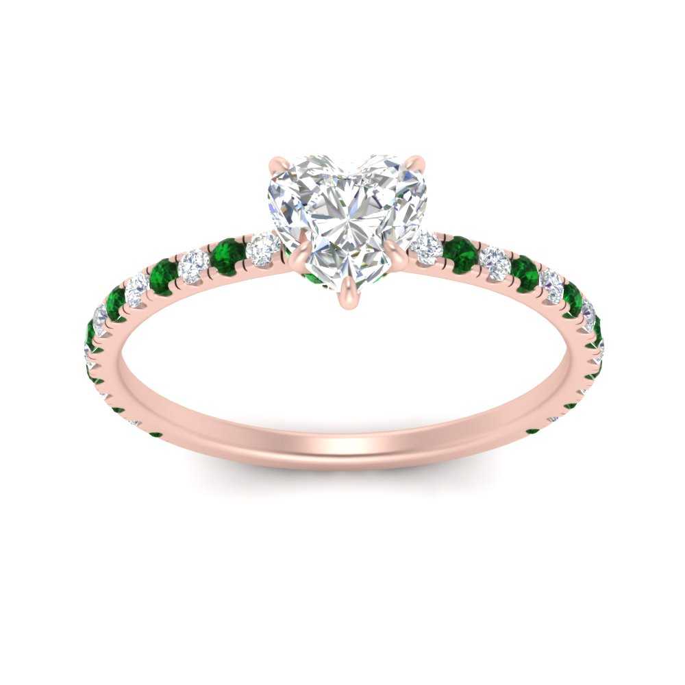 three-fourth-under-halo-heart-shaped-diamond-engagement-ring-with-emerald-in-FD9168HTRGEMGRANGLE3-NL-RG