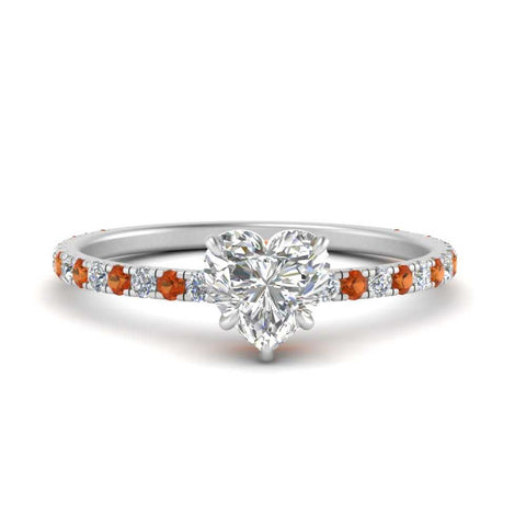 three-fourth-under-halo-heart-shaped-diamond-engagement-ring-with-orange-sapphire-in-FD9168HTRGSAORANGLE3-NL-WG