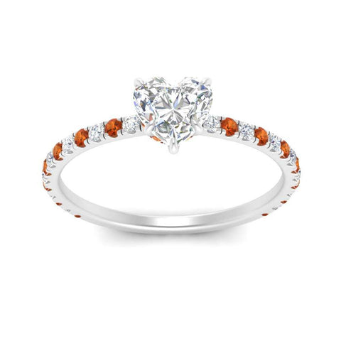 three-fourth-under-halo-heart-shaped-diamond-engagement-ring-with-orange-sapphire-in-FD9168HTRGSAORANGLE3-NL-WG