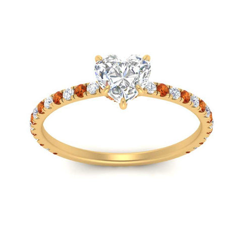 three-fourth-under-halo-heart-shaped-diamond-engagement-ring-with-orange-sapphire-in-FD9168HTRGSAORANGLE3-NL-YG