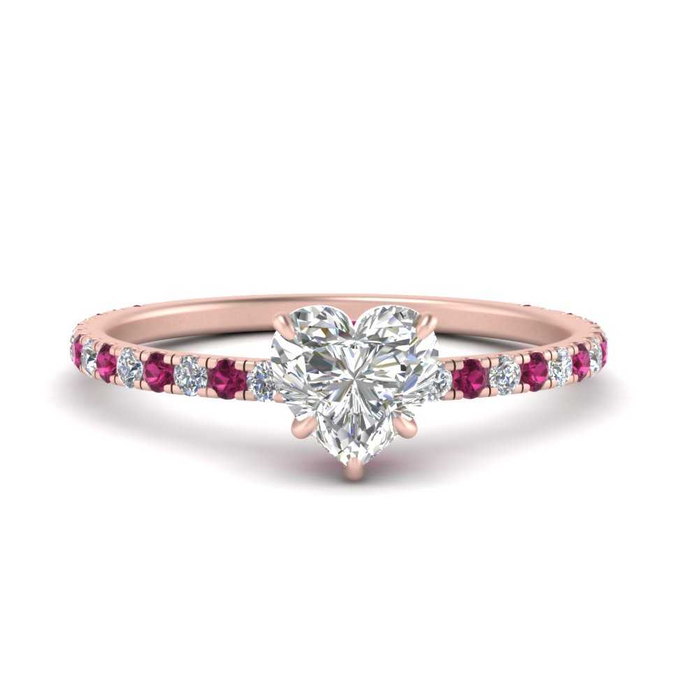 three-fourth-under-halo-heart-shaped-diamond-engagement-ring-with-pink-sapphire-in-FD9168HTRGSADRPIANGLE3-NL-RG