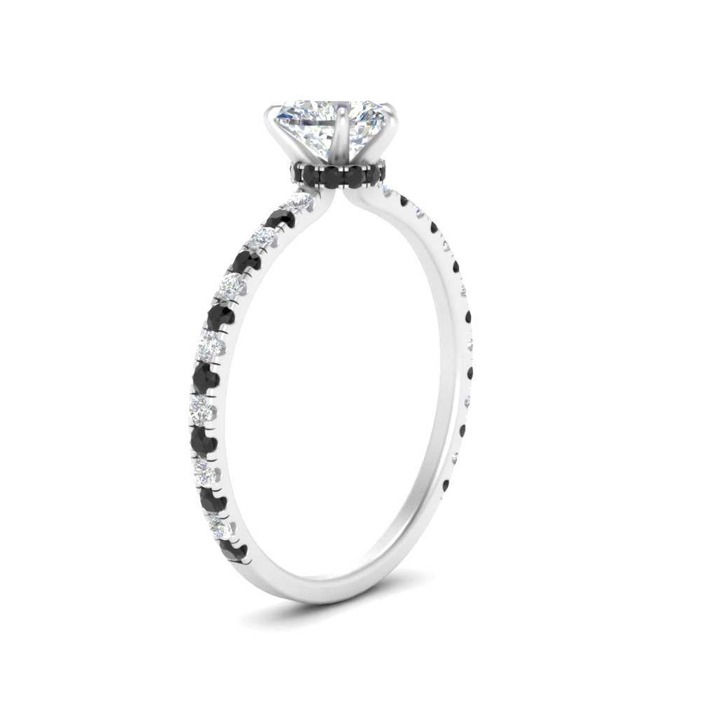 three-fourth-under-halo-heart-shaped-engagement-ring-with-black-diamond-in-FD9168HTRGBLACKANGLE3-NL-WG